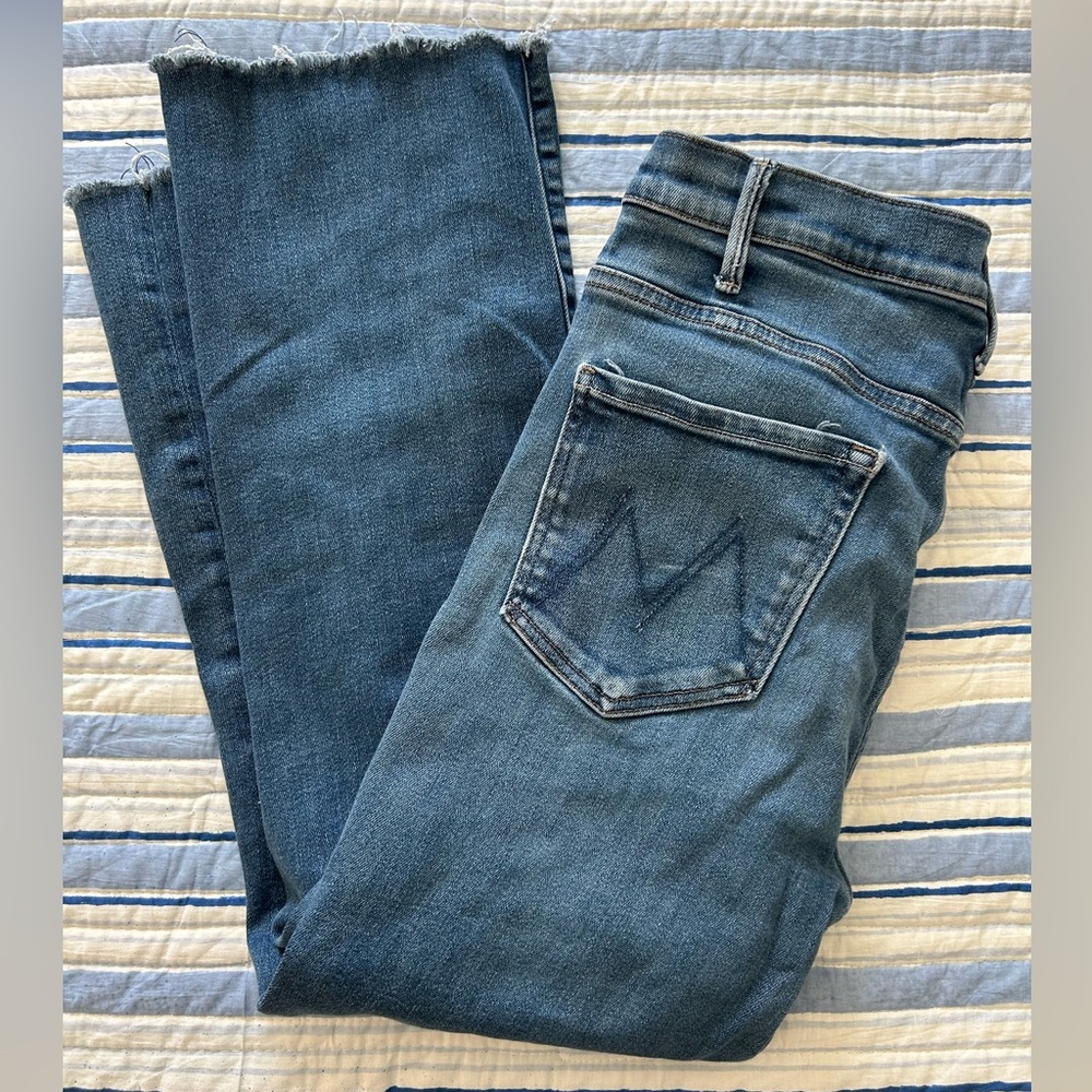 Mother Denim - The Hustler Ankle Fray Jeans